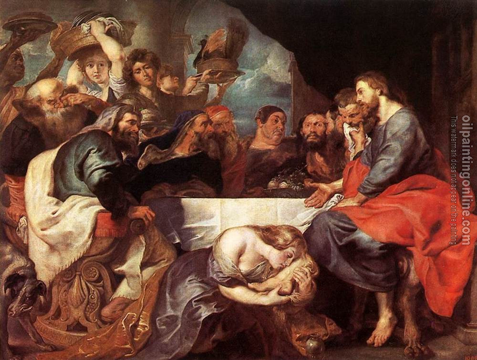 Rubens, Peter Paul - Christ at Simon the Pharisee